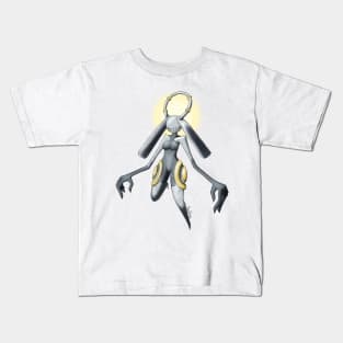 Metal Plated Angel Kids T-Shirt